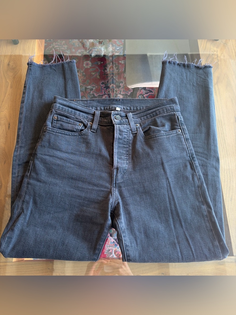 Levi Jeans Straight Leg Grey